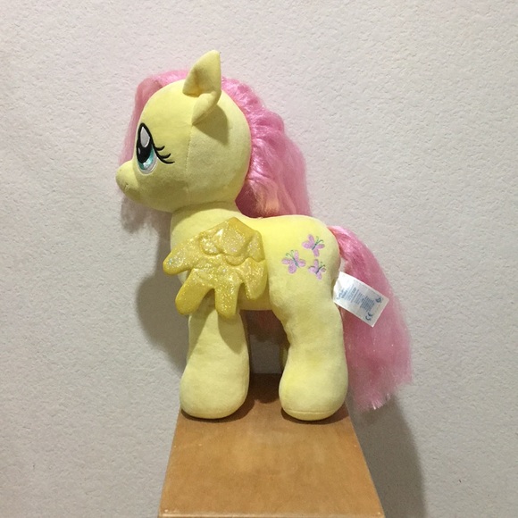 ❣️ BUILD-A-BEAR ❣️ EXTREMELY CUTE LIMITED EDITION MY LITTLE PONY FLUTTER SHY . - Picture 3 of 3